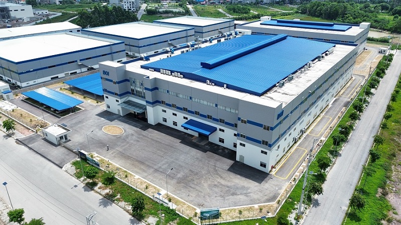Nhà máy sản xuất thiết bị, linh kiện điện tử BOI