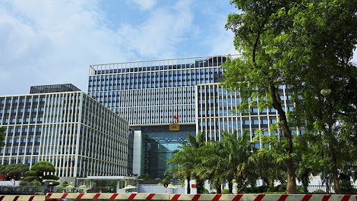 Trụ sở nhà B Công an thành phố Hà Nội